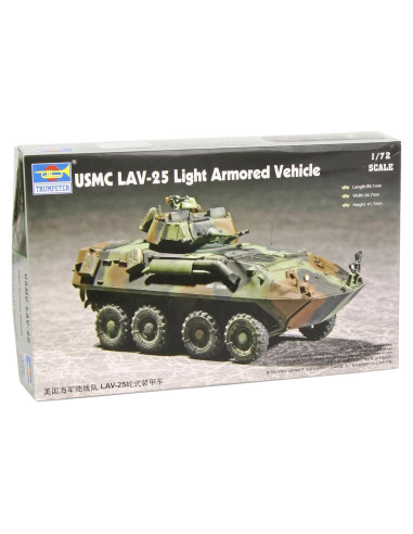 Trumpeter 1/72 LAV-25 Vehículo Blindado Ligero a Escala