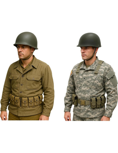 Casco Militar Verde Nicky Bigs Novelties Adulto Talla Única