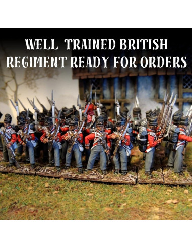 Ejército Inicial Francés Waterloo Warlord Games 28mm - 112 Miniaturas