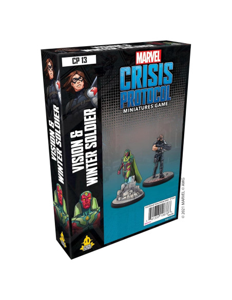 Juego de Mesa Marvel Crisis Protocol Vision y Soldado de Invierno Juego de Mesa Marvel Crisis Protocol Vision y Soldado de Invierno