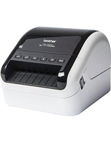 Impresora de Etiquetas Brother QL-1110NWB Inalámbrica 4"