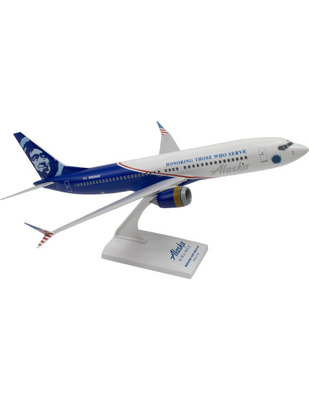 Modelo de avión Daron SkyMarks Alaska 737 Max8 1/130 Modelo de avión Daron SkyMarks Alaska 737 Max8 1/130