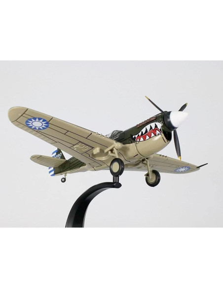Modelo de Avión P-40 Warhawk AVG 1:72 Metal Fundido Modelo de Avión P-40 Warhawk AVG 1:72 Metal Fundido