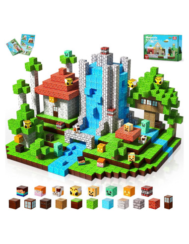 Bloques Magnéticos 150PCS Annexfun Juguetes de Construcción 3+ Años