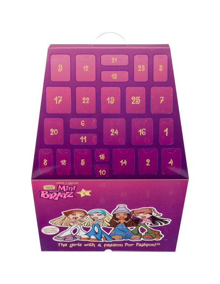 Calendario de Adviento Bratz Minis MGA - 25 Sorpresas Y2K Calendario de Adviento Bratz Minis MGA - 25 Sorpresas Y2K