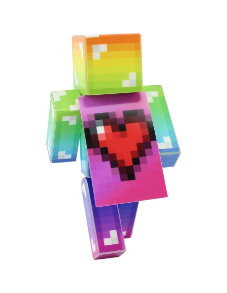 Figura de Acción Derpy Rainbow Guy EnderToys 10.16 cm Figura de Acción Derpy Rainbow Guy EnderToys 10.16 cm