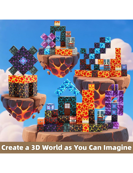 Bloques Magnéticos LionFuny 150PCS Juguetes Educativos STEM Bloques Magnéticos LionFuny 150PCS Juguetes Educativos STEM