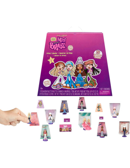 Calendario de Adviento Bratz Minis MGA - 25 Sorpresas Y2K Calendario de Adviento Bratz Minis MGA - 25 Sorpresas Y2K