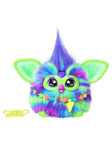 Furby Edición Galaxia Brilla en la Oscuridad 15 Accesorios