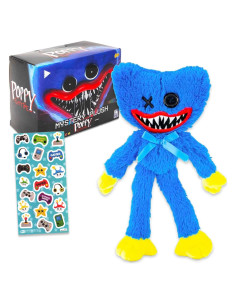 Caja Sorpresa Poppy Play Time con Peluche 25.4 cm y Calcomanías