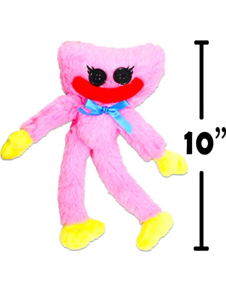 Caja Sorpresa Poppy Play Time con Peluche 25.4 cm y Calcomanías Caja Sorpresa Poppy Play Time con Peluche 25.4 cm y Calcomanías