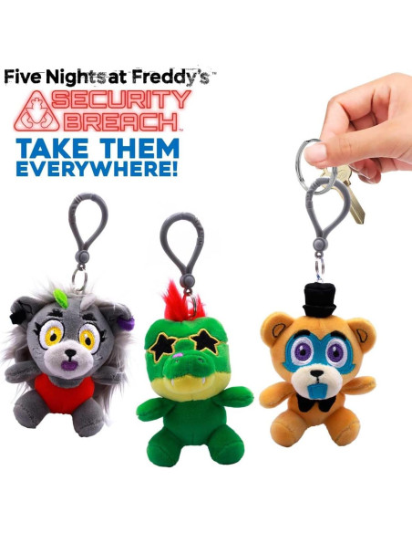 Colgantes de Mochila de Peluche Just Toys Five Nights at Freddy's Colgantes de Mochila de Peluche Just Toys Five Nights at Freddy's
