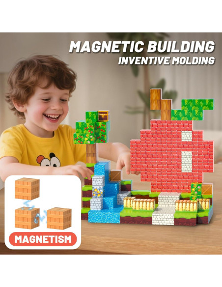 Bloques Magnéticos 150PCS BIGSENYAO Juguetes Educativos STEM Bloques Magnéticos 150PCS BIGSENYAO Juguetes Educativos STEM