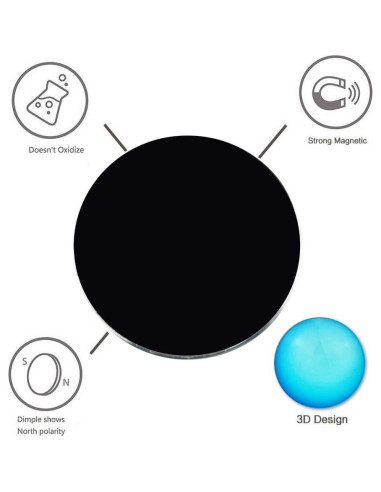 Imanes de Refrigerador Planetarios SINKSONS - Paquete de 12