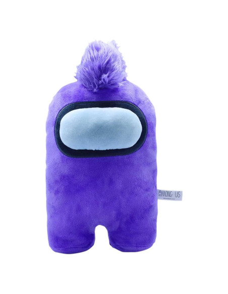 Peluche Mega Among Us Morado con Mohawk 30.48 cm - Oficial Peluche Mega Among Us Morado con Mohawk 30.48 cm - Oficial