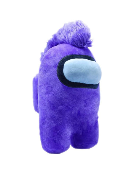 Peluche Mega Among Us Morado con Mohawk 30.48 cm - Oficial Peluche Mega Among Us Morado con Mohawk 30.48 cm - Oficial