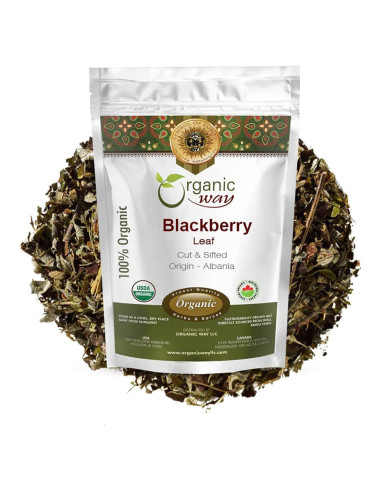 Hoja de Mora Orgánica 0.45 kg - Organic Way - Certificado USDA