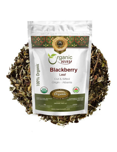 Hoja de Mora Orgánica 0.45 kg - Organic Way - Certificado USDA Hoja de Mora Orgánica 0.45 kg - Organic Way - Certificado USDA