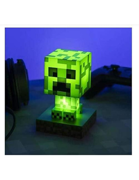 Lámpara de Noche Creeper Minecraft Paladone 12 cm Lámpara de Noche Creeper Minecraft Paladone 12 cm