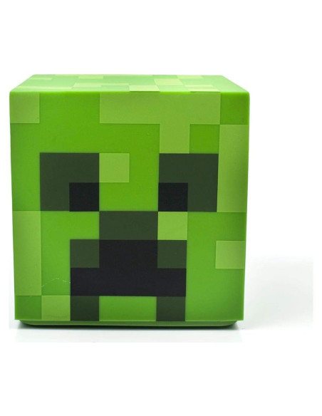 Lámpara de ambiente LED Minecraft Creeper 12.7 cm Verde Lámpara de ambiente LED Minecraft Creeper 12.7 cm Verde