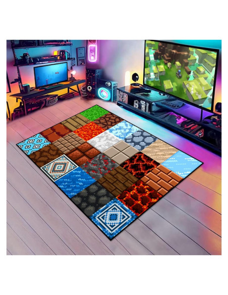 Alfombra de Juego Antideslizante Choosmile 1.02x1.52m Pixel Alfombra de Juego Antideslizante Choosmile 1.02x1.52m Pixel