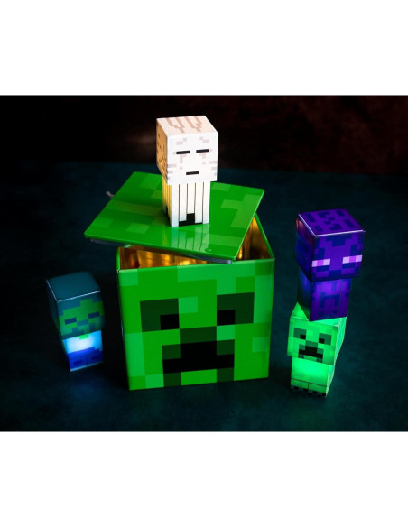 Caja de Almacenamiento Minecraft Creeper 10 cm - Organizador de Juguetes Caja de Almacenamiento Minecraft Creeper 10 cm - Organizador de Juguetes