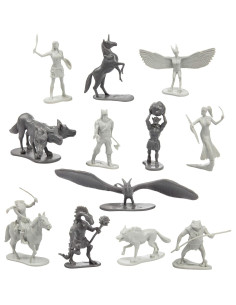 Figuras de Acción SCS Direct - 56 Miniaturas Fantásticas para D&D 2
