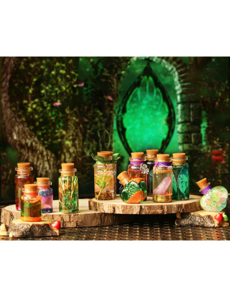 Kit de Pociones Mágicas Alritz - 20 Botellas Creativas Kit de Pociones Mágicas Alritz - 20 Botellas Creativas