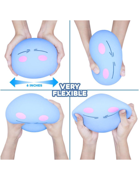 Pelota Antiestrés Mega SquishMe H2O El Tiempo que me Reencarné como Slime 15 cm Pelota Antiestrés Mega SquishMe H2O El Tiempo que me Reencarné como Slime 15 cm