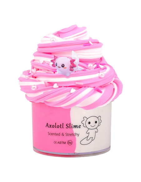 Slime de Mantequilla de Axolote Niuruilsi 200ml Aromatizado Durazno Slime de Mantequilla de Axolote Niuruilsi 200ml Aromatizado Durazno