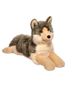 Peluche Lobo Grande Douglas Niko 53 cm Realista