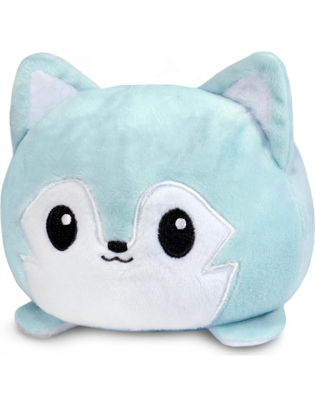 Peluche Reversible Lobo TeeTurtle - Celestial y Azul - 10 cm Peluche Reversible Lobo TeeTurtle - Celestial y Azul - 10 cm