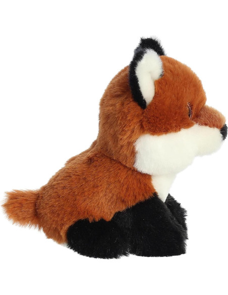 Mini Zorro de Peluche Aurora Eco Nation - Marrón 7.6 cm Mini Zorro de Peluche Aurora Eco Nation - Marrón 7.6 cm