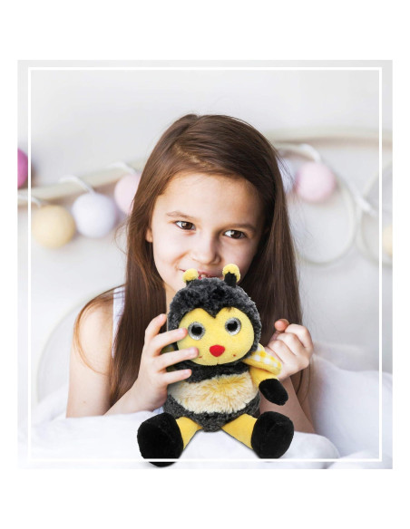 Animal de Peluche Abeja Sentada DolliBu 18 cm Suave Animal de Peluche Abeja Sentada DolliBu 18 cm Suave