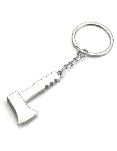 Llavero Colgante de Metal Unisex Organizador de Llaves Plata