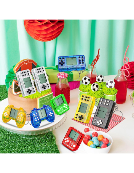 Llavero de Videojuegos HFWTWPY - 6 Piezas Retro para Fiesta Llavero de Videojuegos HFWTWPY - 6 Piezas Retro para Fiesta