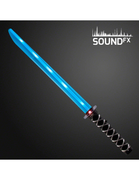 Espada Ninja LED Deluxe FlashingBlinkyLights 63.5 cm Espada Ninja LED Deluxe FlashingBlinkyLights 63.5 cm