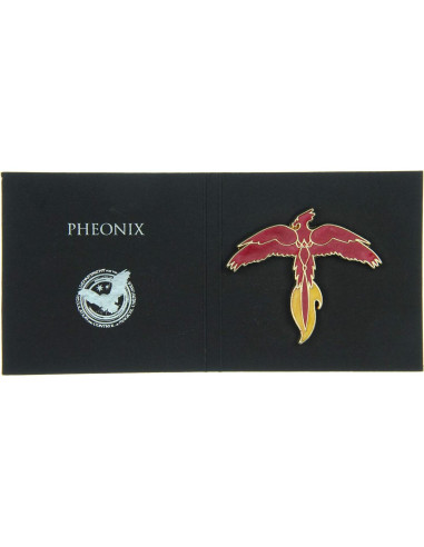 Pin de Esmalte Fawkes Phoenix Harry Potter Loot Crate