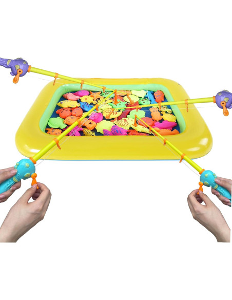 Juego de Pesca Magnético 3 Piezas Brillianceice para Niños