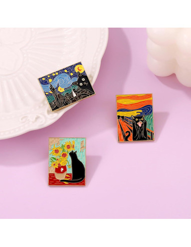 Conjunto de Pines de Esmalte Anime - Accesorios para Mochila