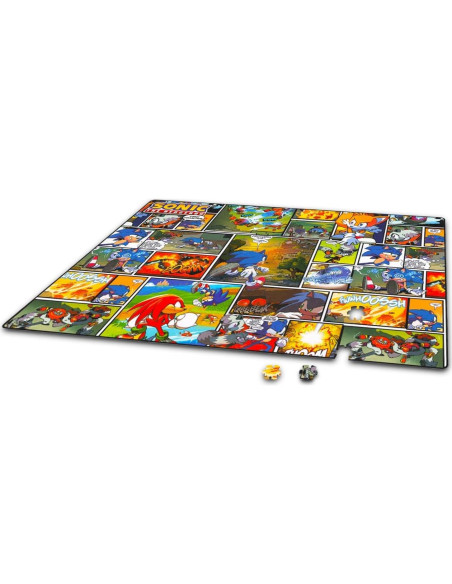 Rompecabezas Sonic the Hedgehog 1000 Piezas + Stickers Rompecabezas Sonic the Hedgehog 1000 Piezas + Stickers