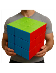 Cubo Mágico Grande 3x3 ZY- 18cm Juguete Antiestrés