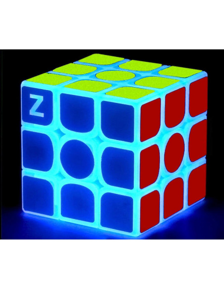 Cubo de Velocidad Luminiscente 3x3 AMAZA - Brilla en la Oscuridad Cubo de Velocidad Luminiscente 3x3 AMAZA - Brilla en la Oscuridad