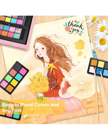 Set de Arte iBayam 150 Piezas para Niños y Adolescentes