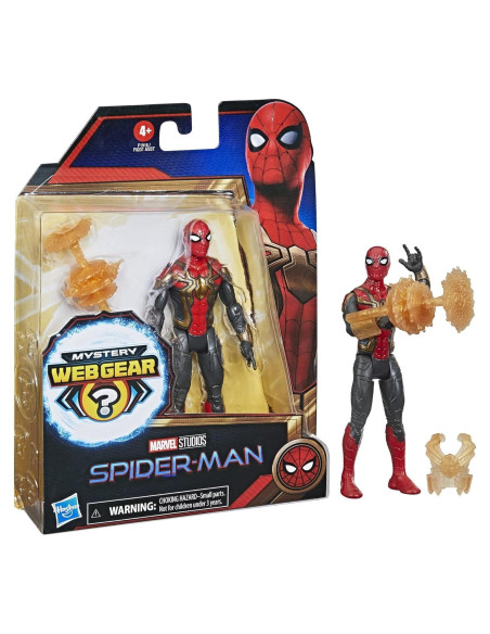 Figura de Acción Spider-Man Marvel F1916 16 cm con Accesorios Figura de Acción Spider-Man Marvel F1916 16 cm con Accesorios