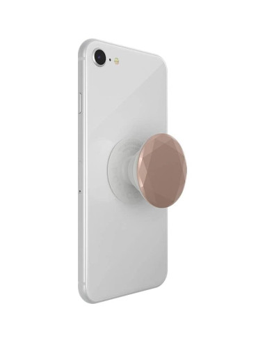 Soporte para teléfono PopSockets Rosa Metálico - PopGrip Intercambiable