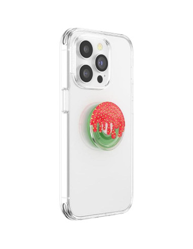PopSockets Agarre Adhesivo para Teléfono Goteo de Fresa