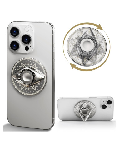 Soporte Magnético para Teléfono OGRANEE, Plata, 360 Ajustable