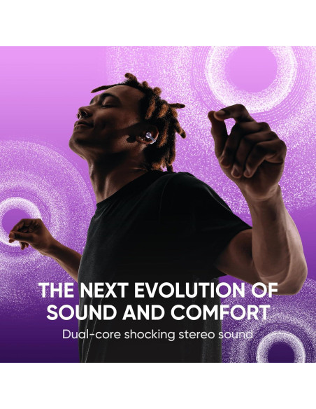 Auriculares Inalámbricos Vodyfu V8 con Micrófono, 66H Batería