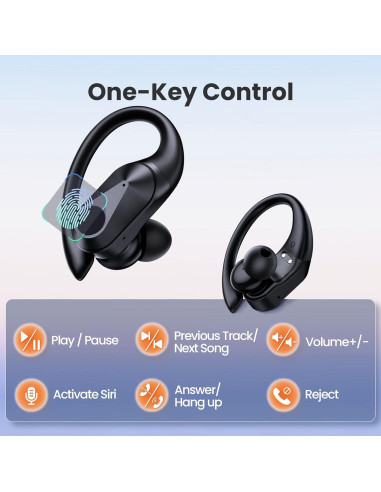 Auriculares Inalámbricos FOYCOY C17 Bluetooth 5.3 IPX7 90H
